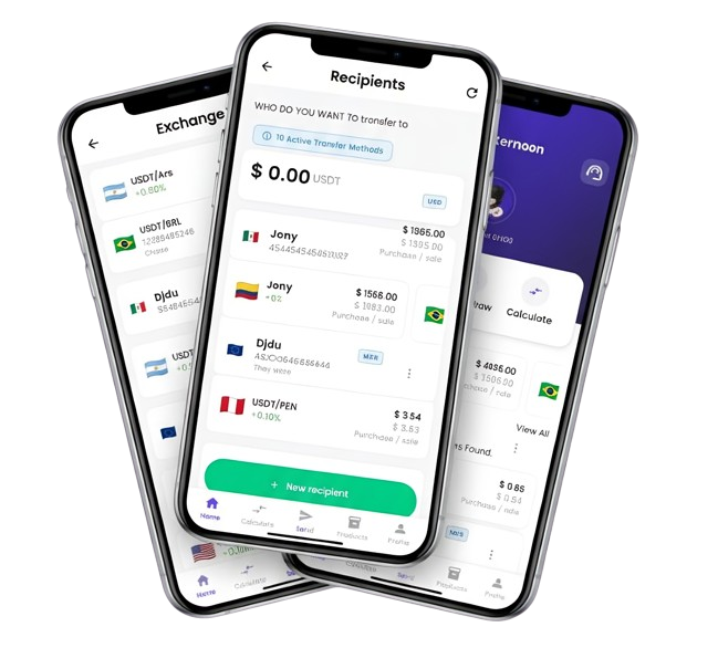 Trading App Mobile Interface