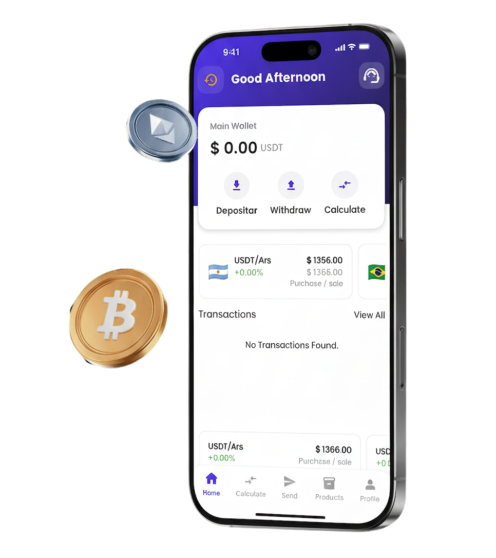Trading App Mobile Interface